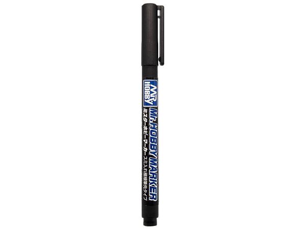 Mr.Hobby Marker for Panel Lines Extra-Fine Tip Type Black