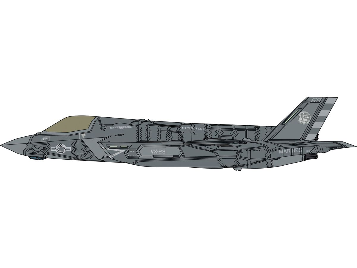 F-35 Lightning II (B Type) U.S. Navy VX-23 Kaga Launch And Landing Test
